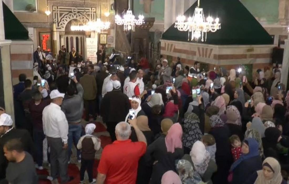 إحياء ذكرى المولد النبوي الشريف في الحرم الإبراهيمي