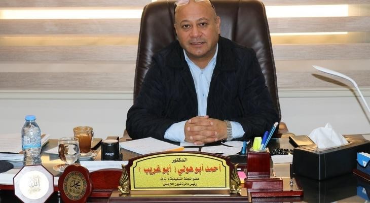 أبو هولي يُحذر من تداعيات أزمة "أونروا" المالية على أمن واستقرار المنطقة