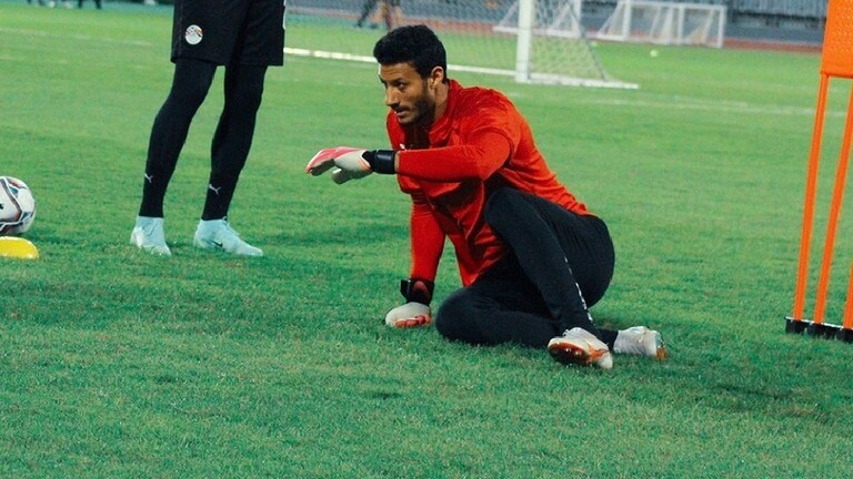إصابة الشناوي قبل مباراة مصر وليبيا في تصفيات مونديال قطر