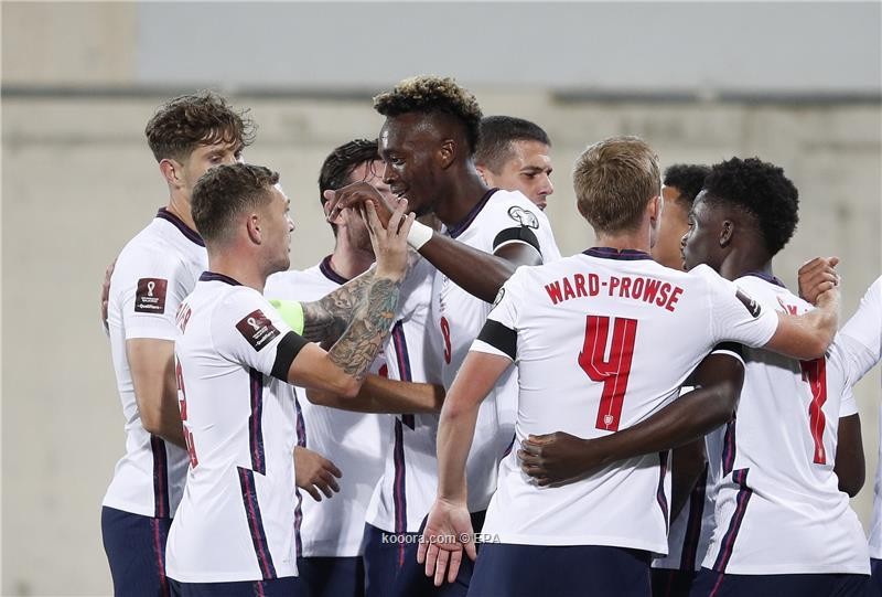 بالصور.. خماسية سهلة لإنجلترا في شباك أندورا