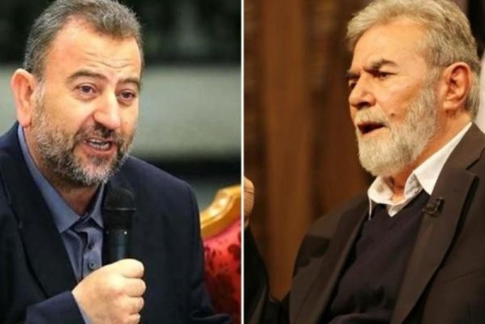 العاروري والنخالة يبحثان عدّة قضايا على رأسها موضوع الأسرى