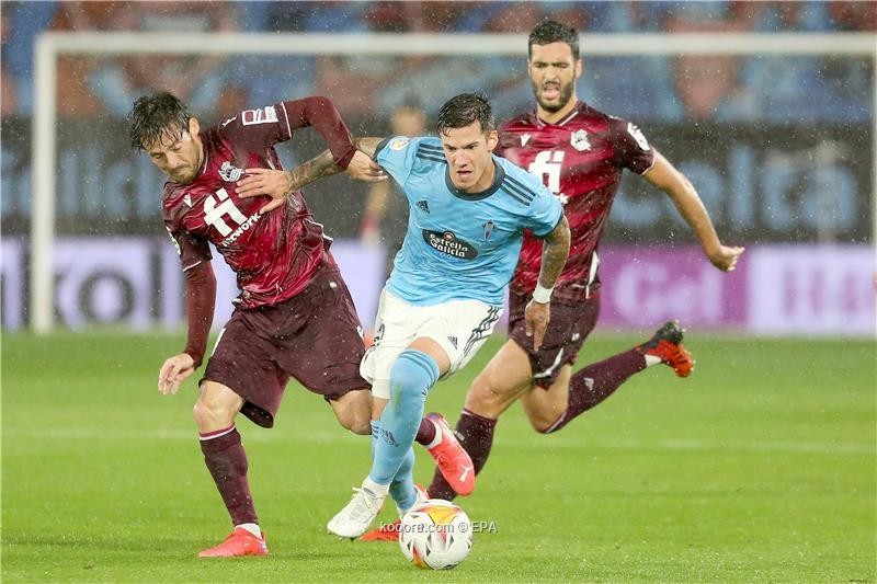 سوسيداد يهزم سيلتا فيجو وينفرد بصدارة الليجا