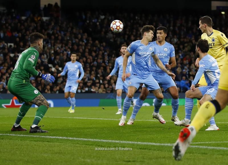 بالصور.. السيتي يستعرض أمام بروج برباعية قاسية