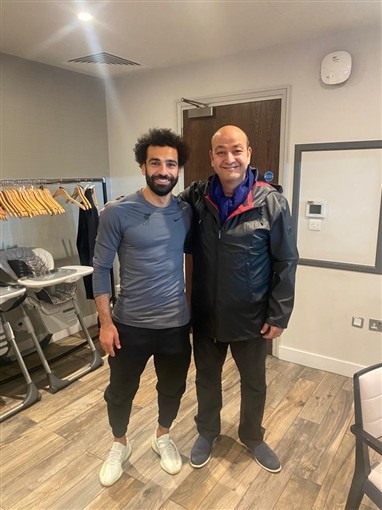 عمرو أديب يعرض قريبا حوارا خاصا مع النجم العالمى محمد صلاح فى "ليفربول"
