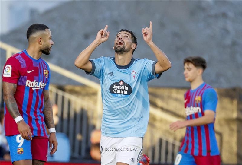 بالصور : ريمونتادا مثيرة تقود سيلتا فيجو لتعادل مجنون أمام برشلونة