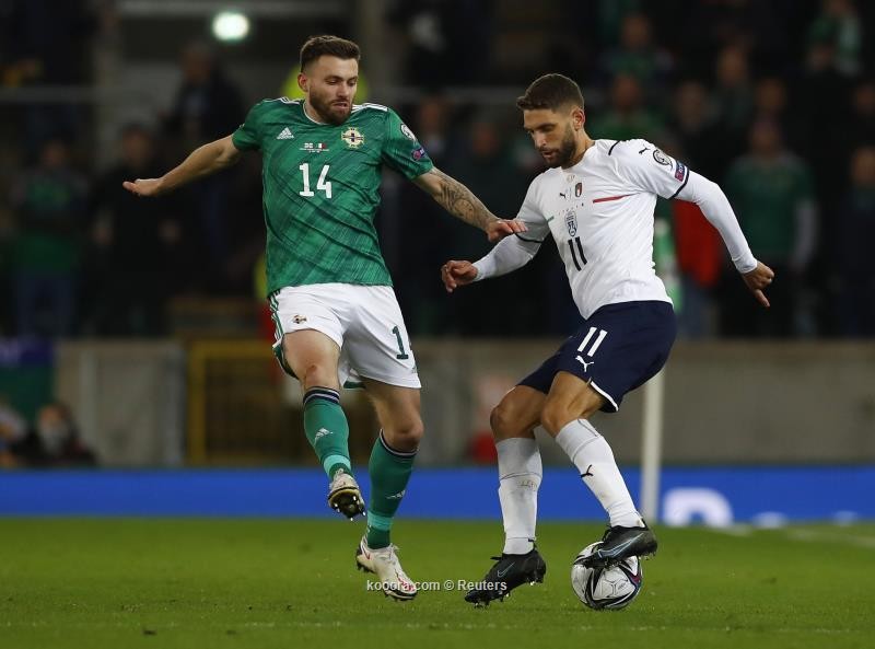 بالصور.. إيطاليا تسقط في فخ أيرلندا وتنتظر "ملحق المونديال"