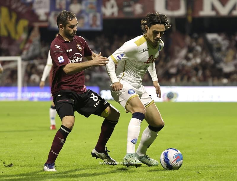 بالصور.. التصويبة الأولى أمام سالرنيتانا تضمن لنابولي صدارة الكالتشيو