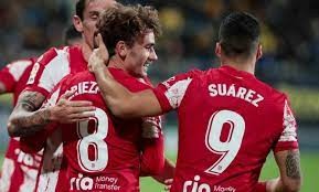 بالصور.. أتلتيكو مدريد يقفز لوصافة الليجا بسحق قادش