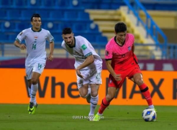 بالصور: كوريا الجنوبية تزيد أحزان العراق بثلاثية بيضاء