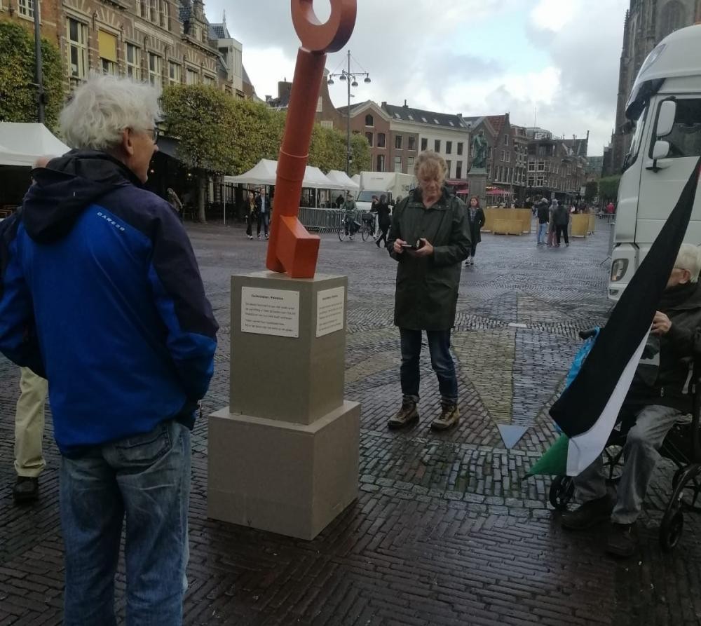 وقفة تضامنية مع الشعب الفلسطيني في مدينة هارلم الهولندية