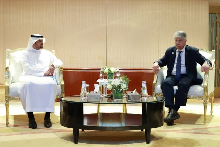 تفاصيل لقاء مجدلاني مع نظيريه السعودي والعراقي في الرياض