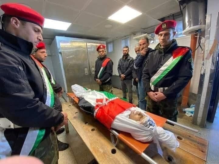 تشييع جثمان الطالب مهران خليلية في جنين