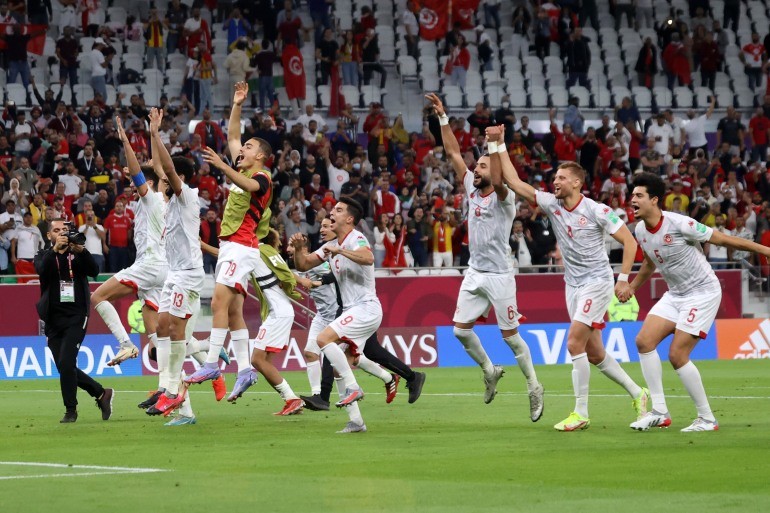 تونس تتأهل إلى نهائي كأس العرب بعد فوزها على مصر بهدف لصفر