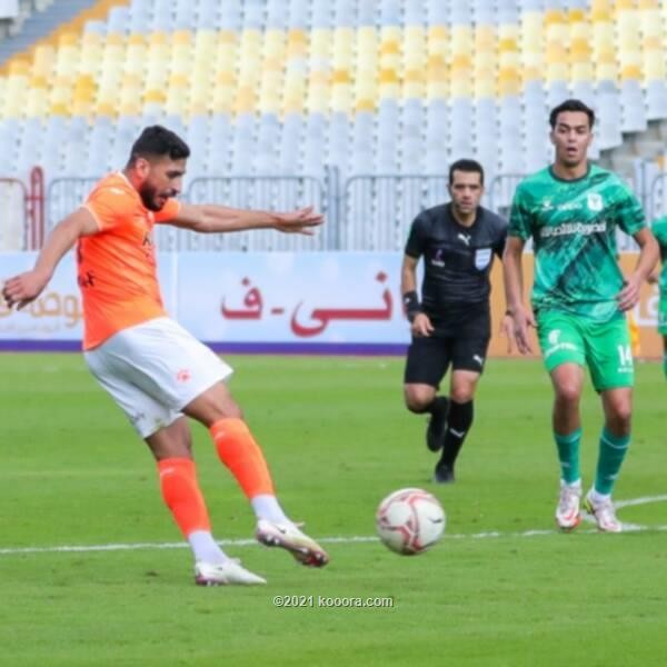 بالصور : المصري البورسعيدي يسقط فاركو بهدف حمودي