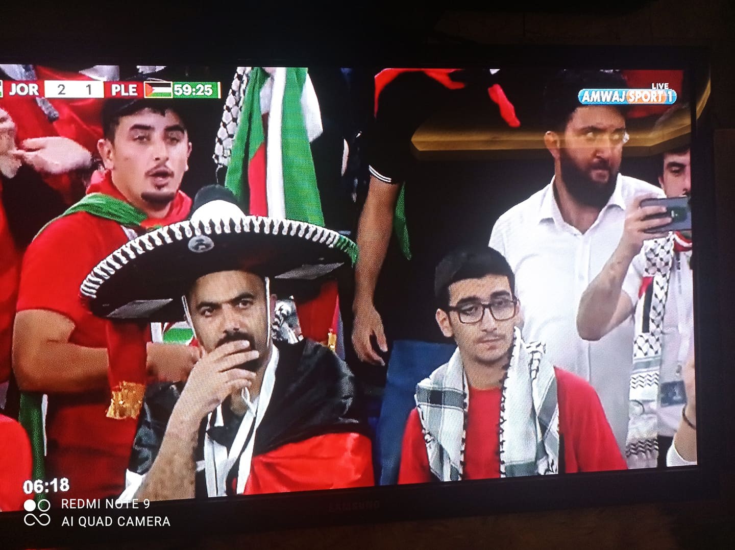 الأردن يبلغ ربع نهائي كأس العرب بخماسية في فلسطين