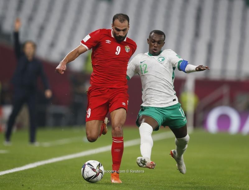 بالصور: مرضي يقود الأردن للفوز على السعودية