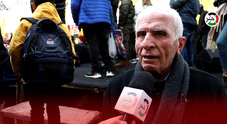 الأحمد يجري اتصالًا هاتفيًا مع وفد منظمة التحرير في مخيم عين الحلوة