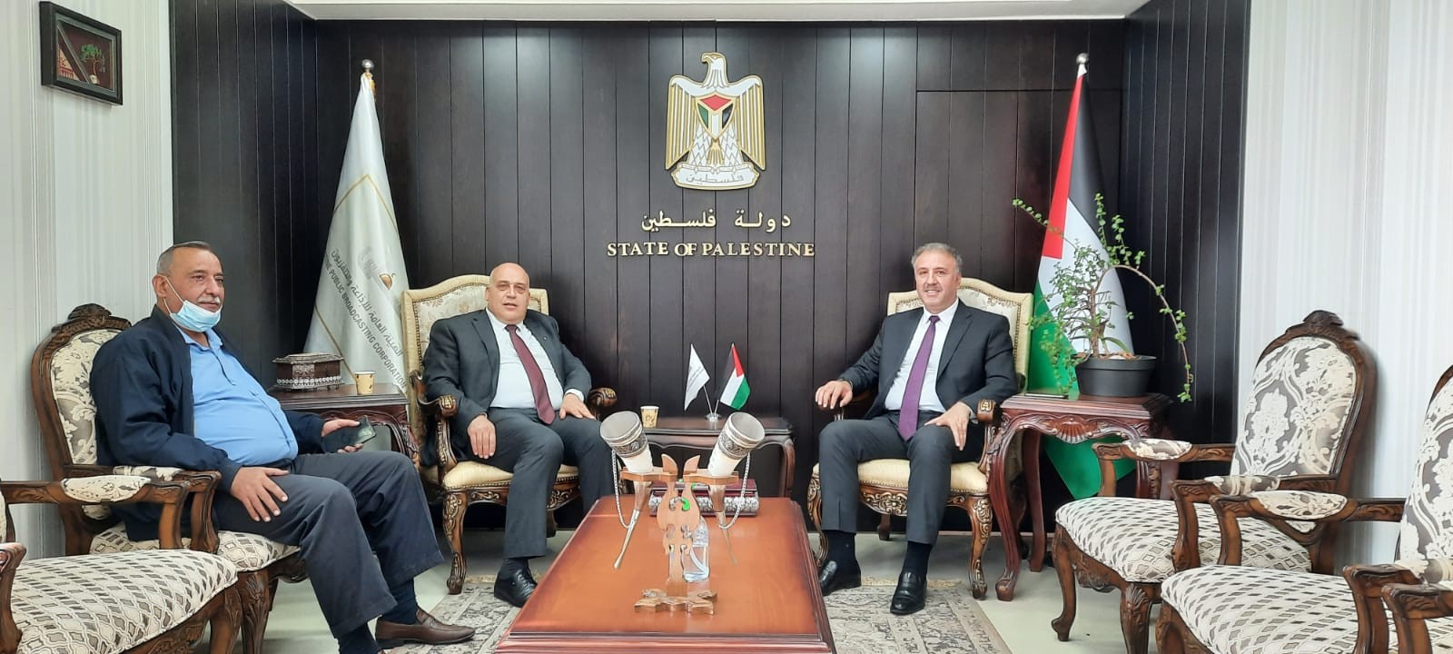 عساف يبحث مع أبو جيش تعزيز التعاون لخدمة قضايا العمال
