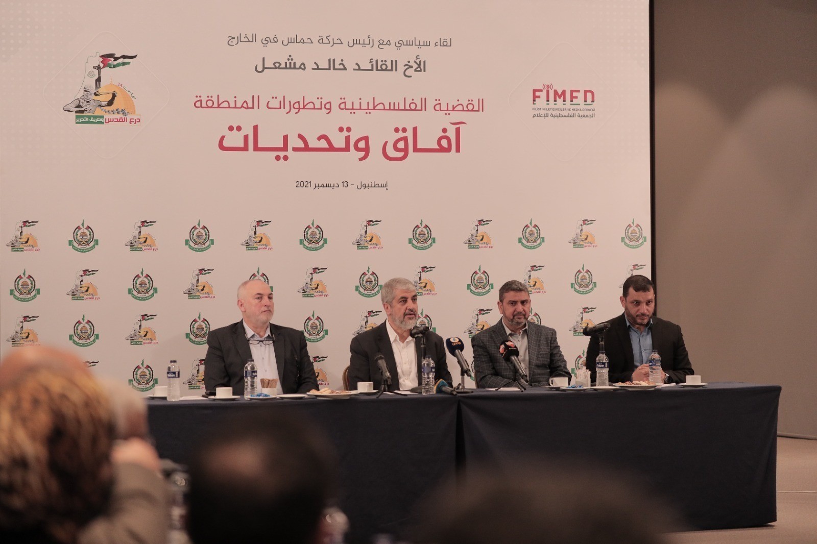 مشعل: الاحتلال يمر بمراحل متتالية من الهبوط والتراجع ونحن أكثر يقينًا بالمستقبل
