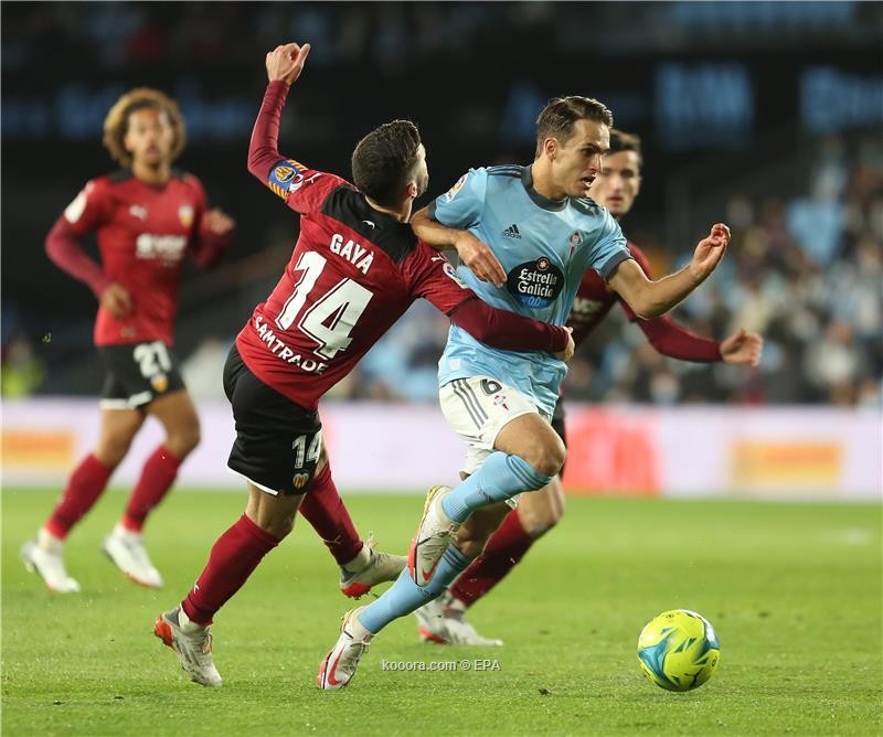 بالصور: فالنسيا يضع حدًا للتعادلات بانتصار ثمين على سيلتا فيجو