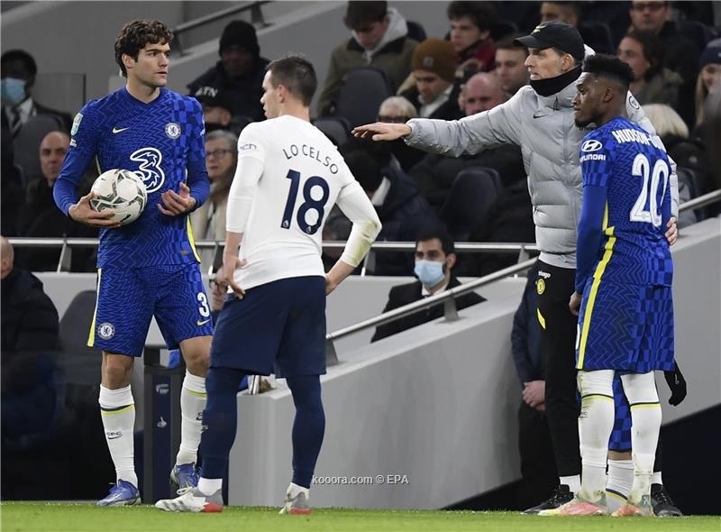 بالصور.. تشيلسي يتخطى توتنهام إلى نهائي كأس الرابطة