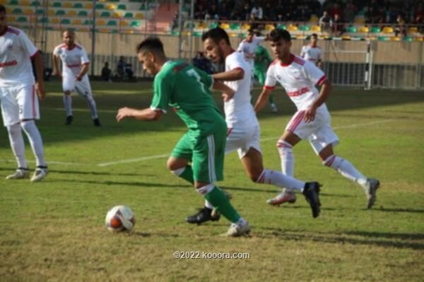 بالصور.. غزة يفرض التعادل على خدمات رفح