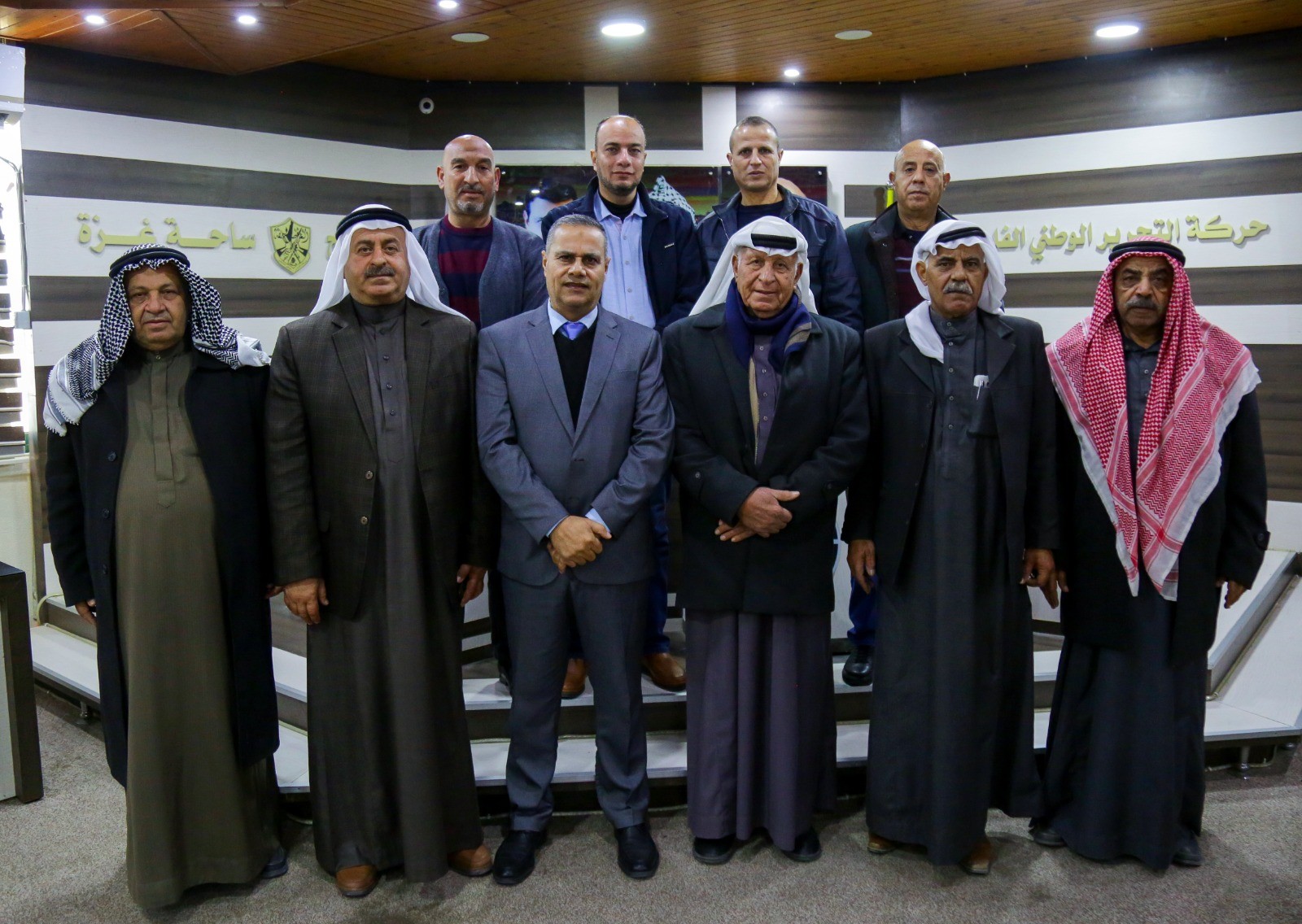 شاهد: وفد من الهيئة العليا لشؤون العشائر يُهنئ قيادة تيار الإصلاح بـ"فتح" في عرسه الديمقراطي