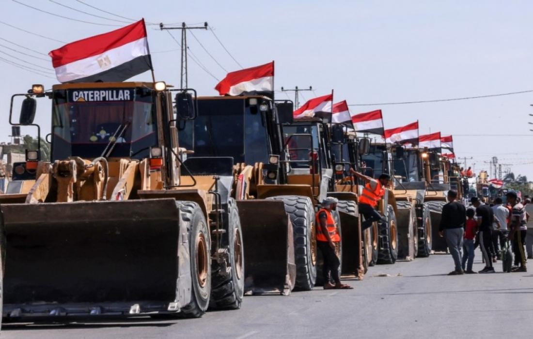 أشغال غزة تكشف حقيقة انسحاب الطواقم المصرية وأخر مستجدات الإعمار