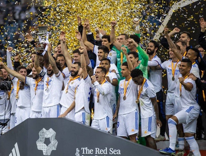 بالصور.. ريال مدريد يتوج بطلا للسوبر الإسباني على حساب بيلباو