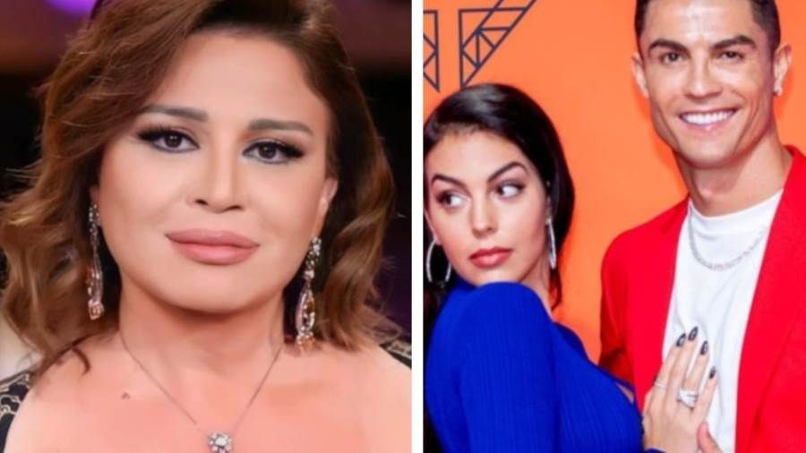 إلهام شاهين تنتقد جورجينا وكريستيانو رونالدو