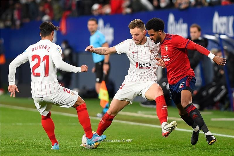 بالصور.. أوساسونا يعرقل إشبيلية لصالح ريال مدريد