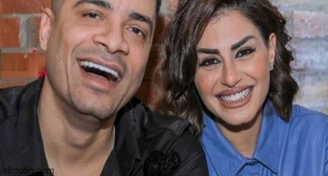 حسن شاكوش يشد شعر منة فضالي في وصلة مزاح