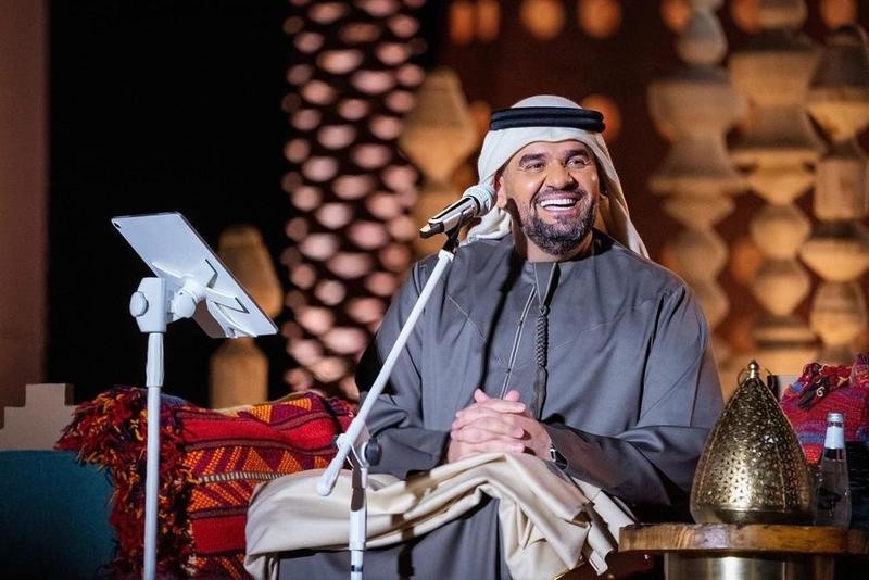 فيديو: حسين الجسمي يغني لمسلسل "وسط البلد"