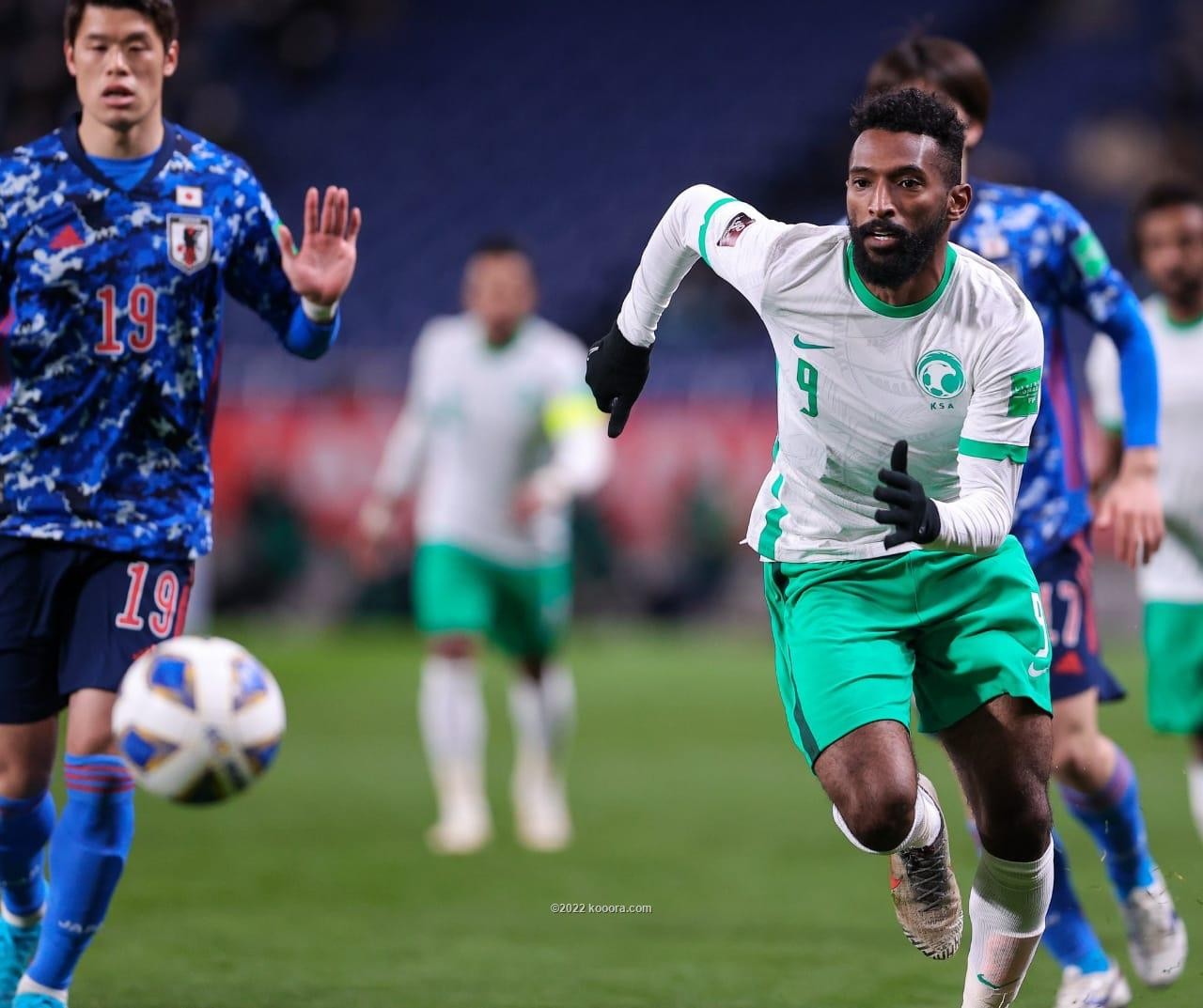 بالصور.. ثنائية اليابان تفرمل قطار السعودية في تصفيات المونديال