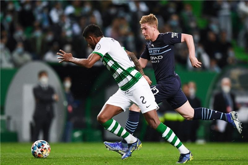 بالصور: السيتي يسحق لشبونة ويضع قدما في ربع نهائي الأبطال