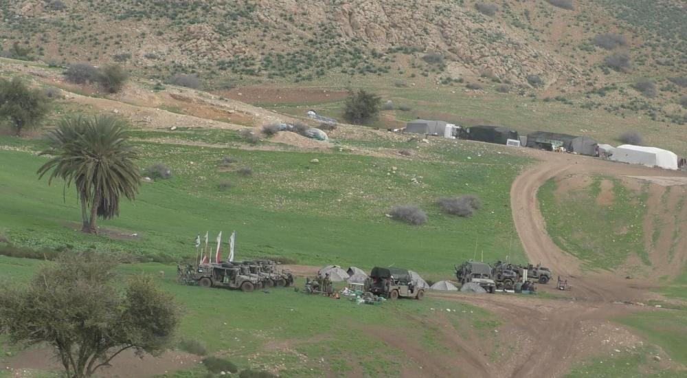شاهد.. تدريبات عسكرية لجيش الاحتلال في الأغوار الشمالية