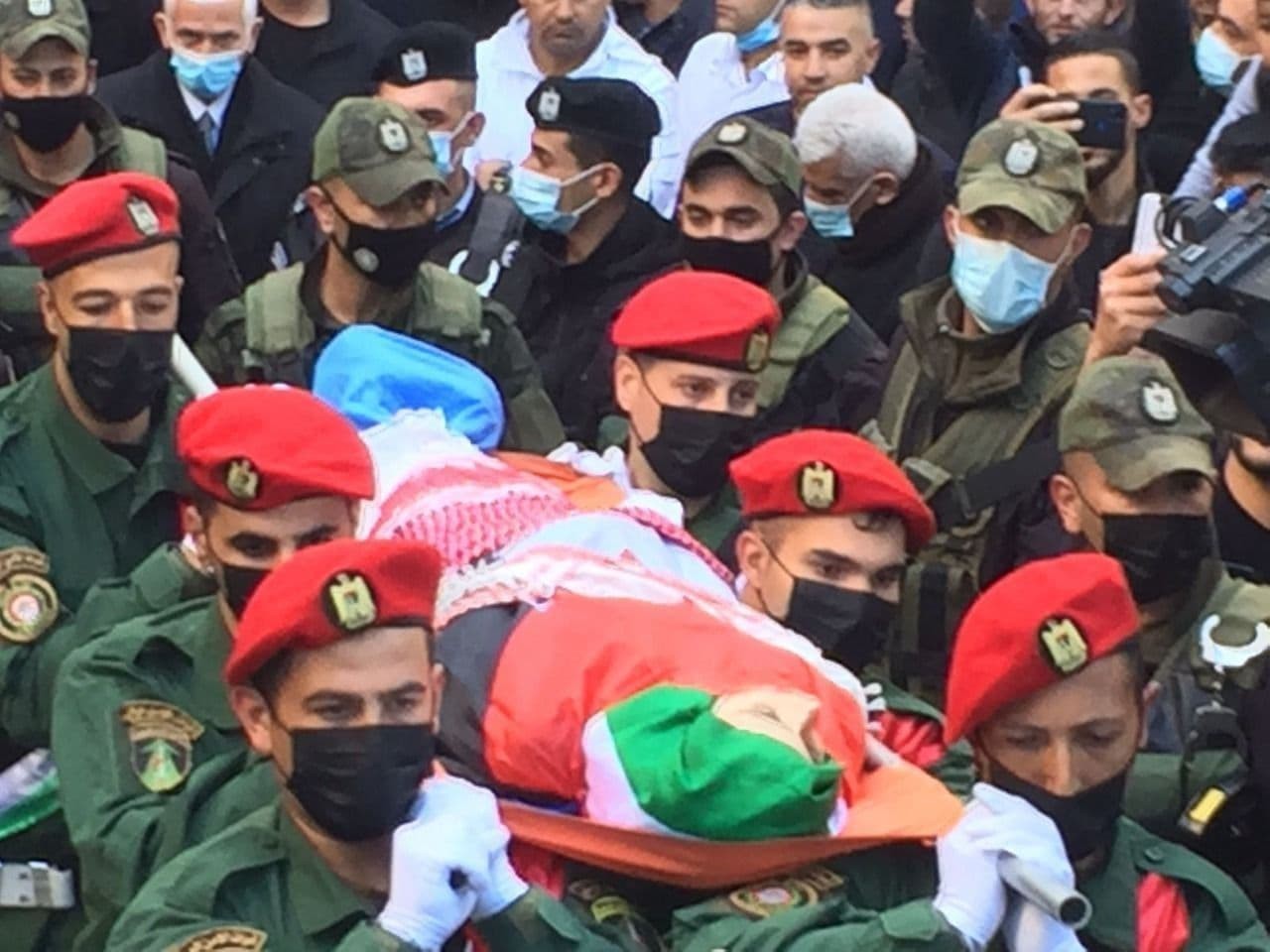 تشييع جثمان الشهيد الطفل محمد صلاح في بيت لحم