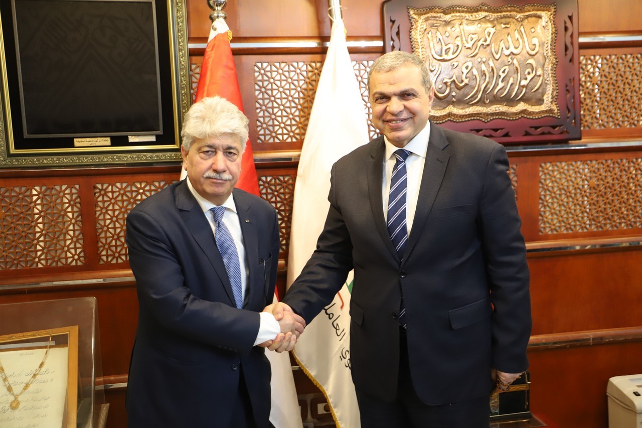 مجدلاني يلتقي بوزير القوى العاملة المصري 