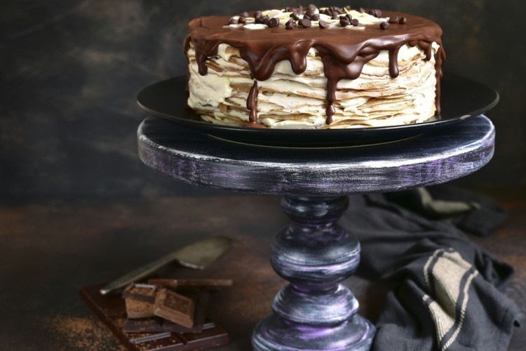 بالفيديو: طريقة تحضير "كيك الكريب"بالشوكولاتة