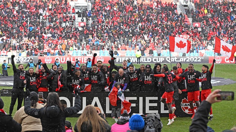 كندا تنتزع تأهلا تاريخيا إلى مونديال قطر