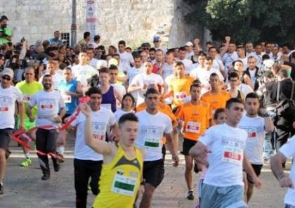 بيت لحم: انطلاق ماراثون فلسطين الدولي الثامن بمشاركة أجانب وعرب