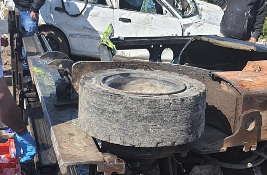 وفاة شاب إثر انقلاب رافعة شوكية شمال فلسطين المحتلة