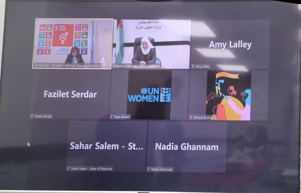 الوزيرة آمال حمد تلتقي بالمديرة التنفيذية لهيئة الأمم المتحدة للمرأة
