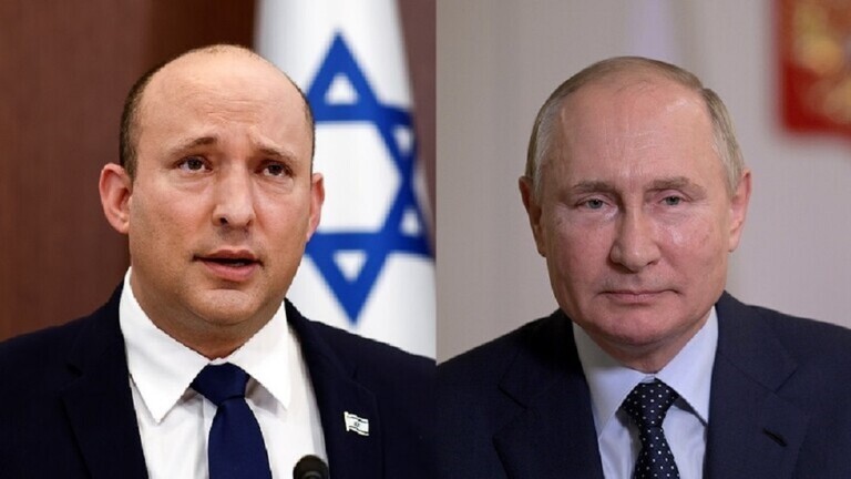 تفاصيل اتصال هاتفي بين بينيت والرئيس الروسي بشأن أوكرانيا