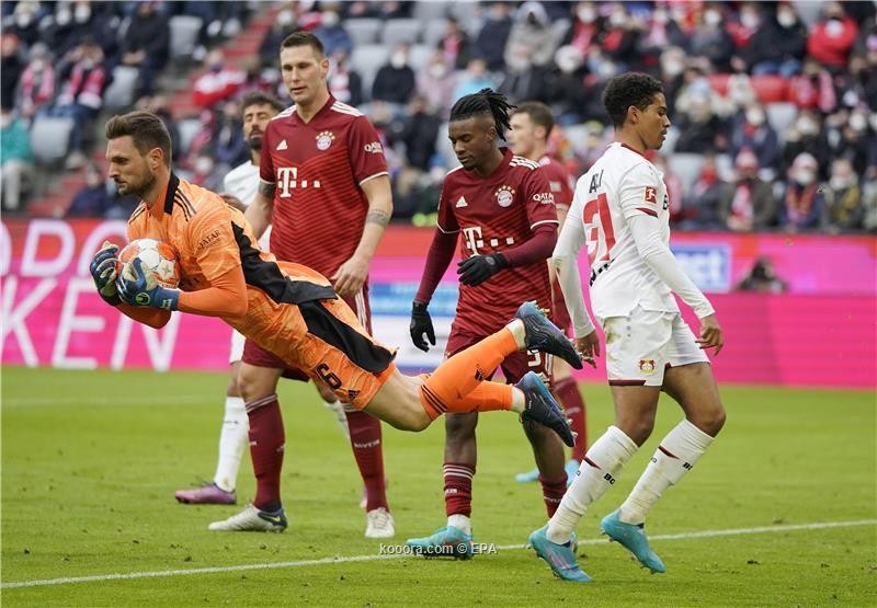 بالصور.. مولر يُهدي ليفركوزن نقطة من معقل بايرن ميونخ