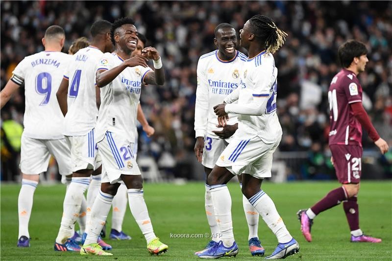بالصور : ريال مدريد يضرب سوسييداد برباعية قبل موقعة سان جيرمان