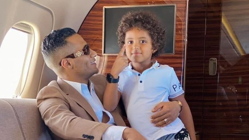 هذه حقيقة مشاركة نجل محمد رمضان في بطولة مسلسله الجديد