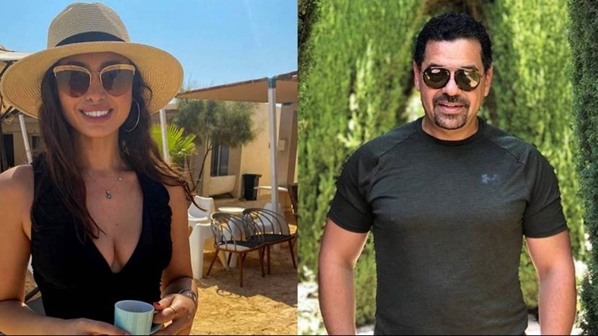 هكذا احتفل بميلاد حبيبته نيكول سعفان