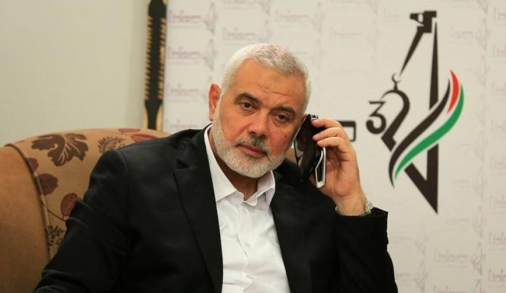 فحوى اتصال هاتفي بين هنية ووزير خارجية عمان