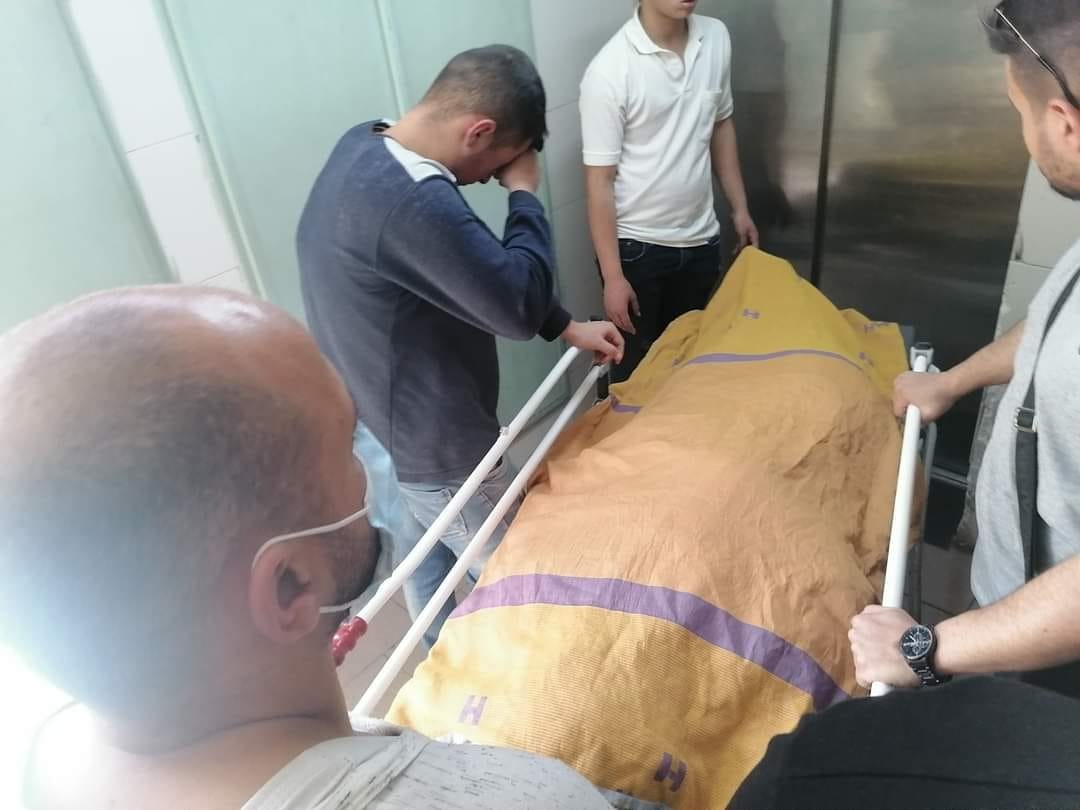 تشييع جثمان الشهيدة غادة سباتين في بيت لحم